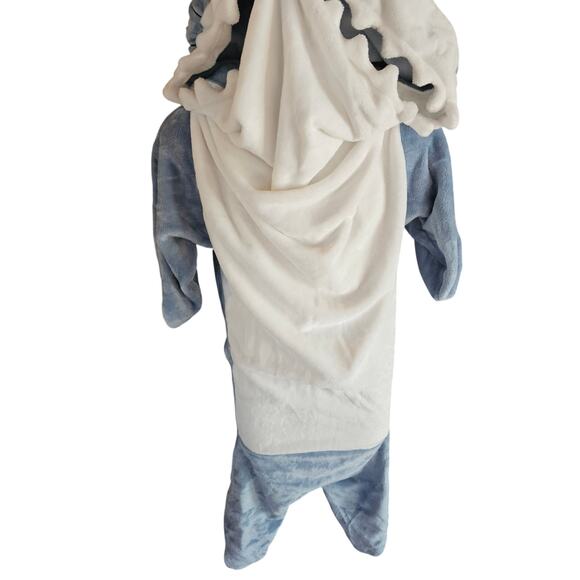 NWT Shark costume wearable blanket sz S Halloween costume Christmas gift warm - Picture 5 of 6